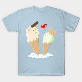 Ice Creams In Love T-Shirt